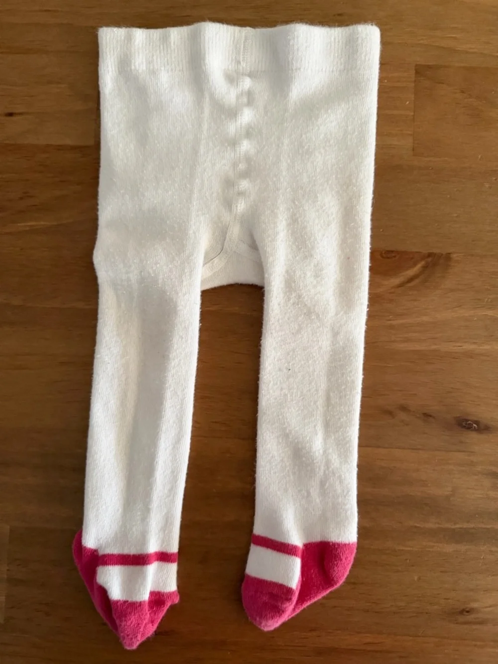 Carter's Bright Pink Corduroy Overall Dress with Floral Tee and White Tights